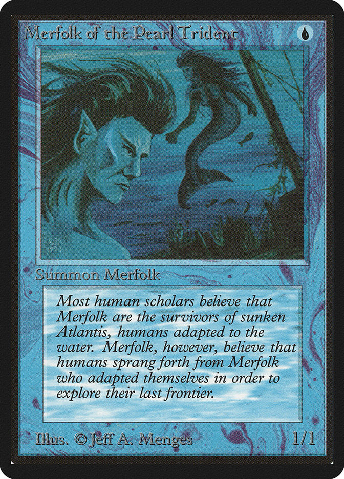 Tritões do Tridente Perolado / Merfolk of the Pearl Trident - Magic: The Gathering - MoxLand