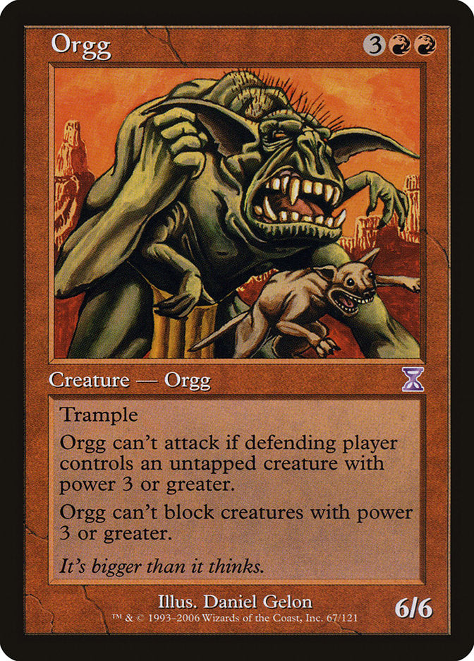 Orgg / Orgg - Magic: The Gathering - MoxLand