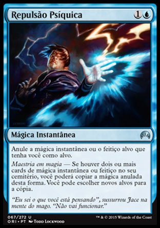 Repulsão Psíquica / Psychic Rebuttal - Magic: The Gathering - MoxLand