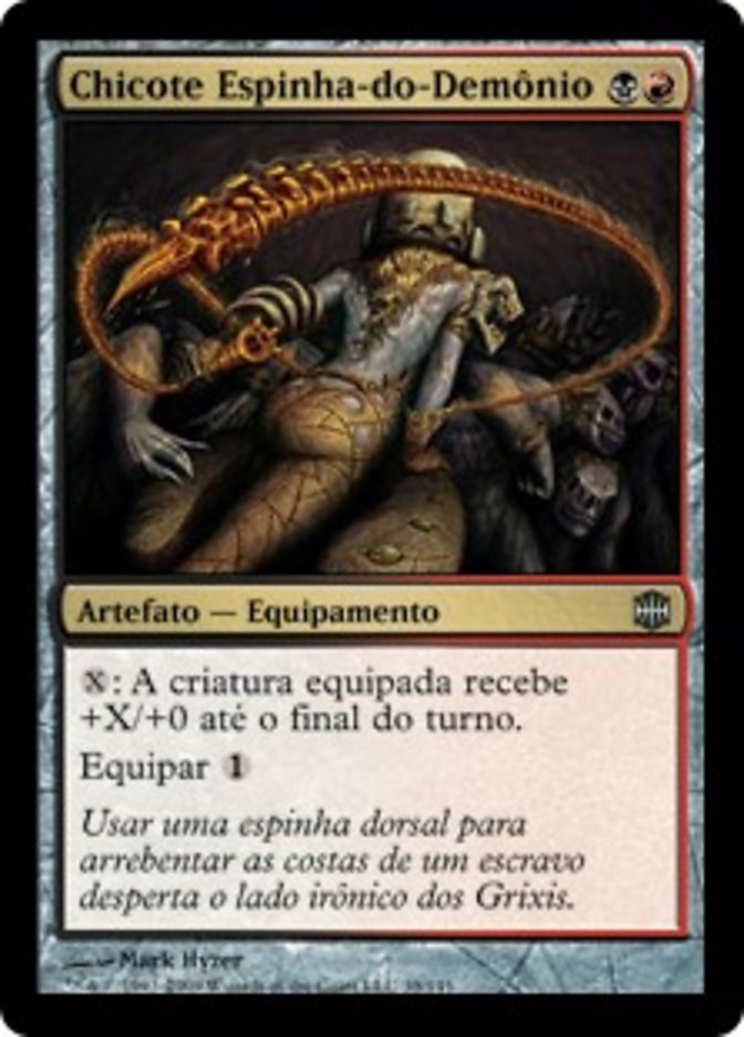 Chicote Espinha-do-Demônio / Demonspine Whip - Magic: The Gathering - MoxLand