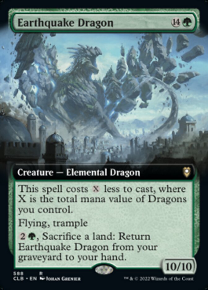 Dragão do Terremoto / Earthquake Dragon - Magic: The Gathering - MoxLand