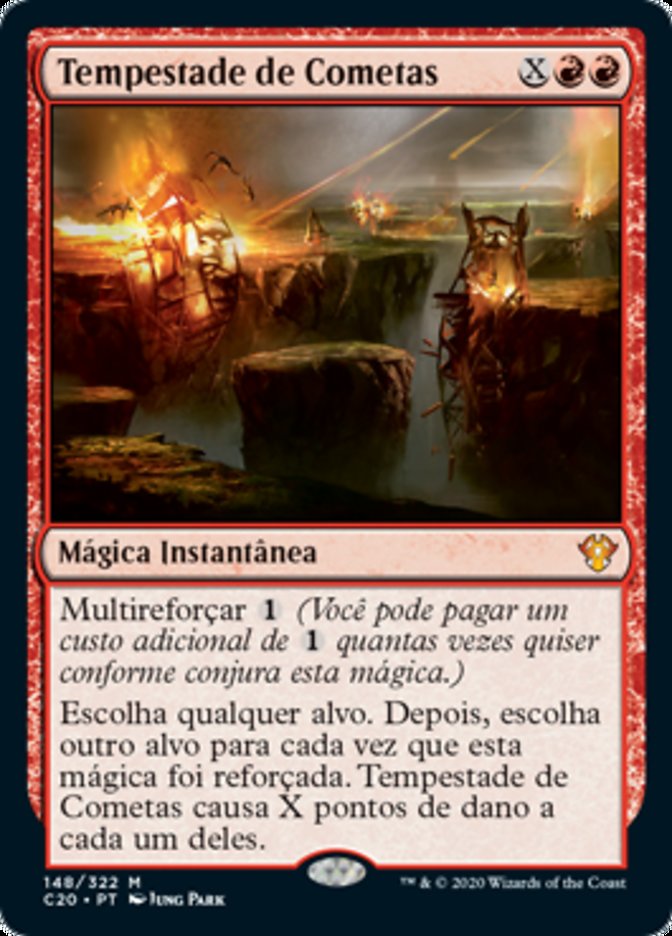 Tempestade de Cometas / Comet Storm - Magic: The Gathering - MoxLand