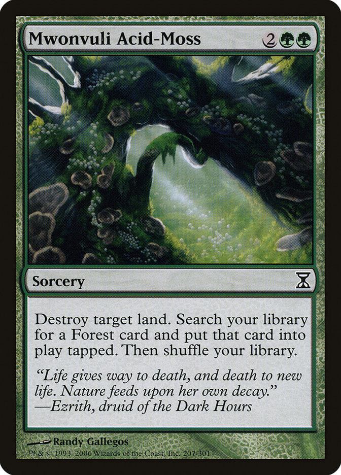 Limo Ácido de Mwonvuli / Mwonvuli Acid-Moss - Magic: The Gathering - MoxLand