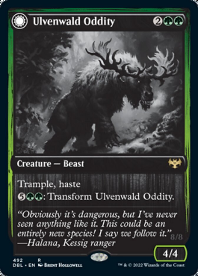 Bizarrice de Ulvenwald / Ulvenwald Oddity - Magic: The Gathering - MoxLand