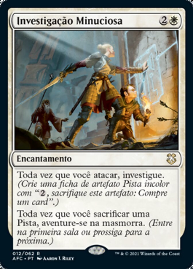 Investigação Minuciosa / Thorough Investigation - Magic: The Gathering - MoxLand