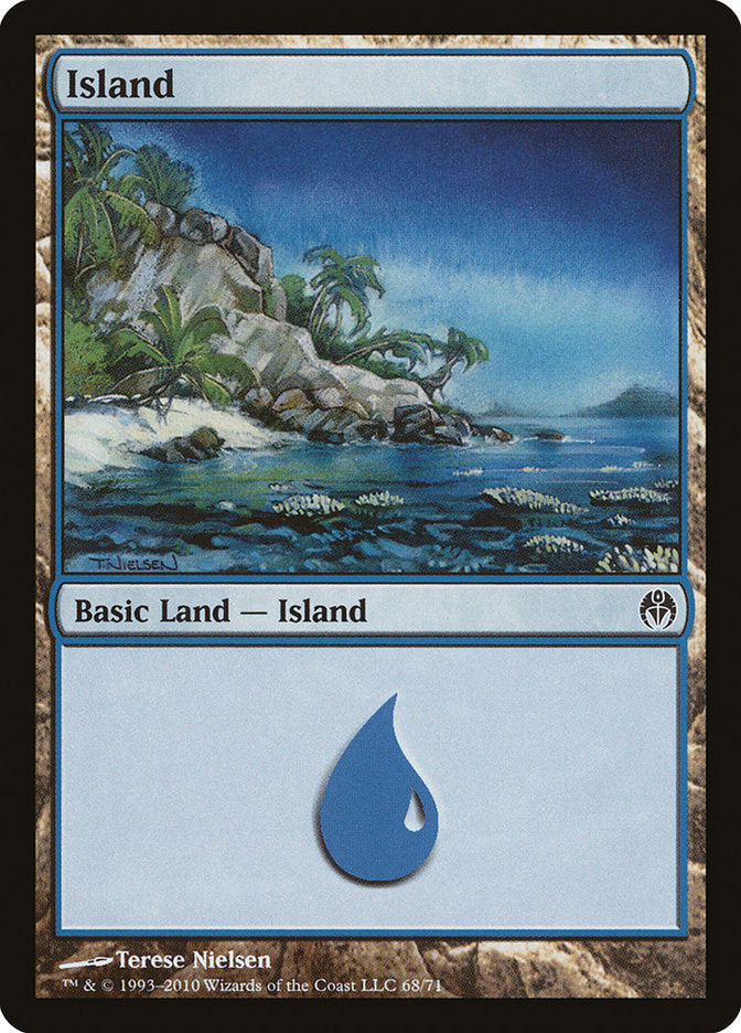 Ilha / Island - Magic: The Gathering - MoxLand