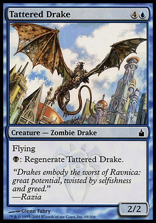 Dragonete Esfarrapado / Tattered Drake - Magic: The Gathering - MoxLand