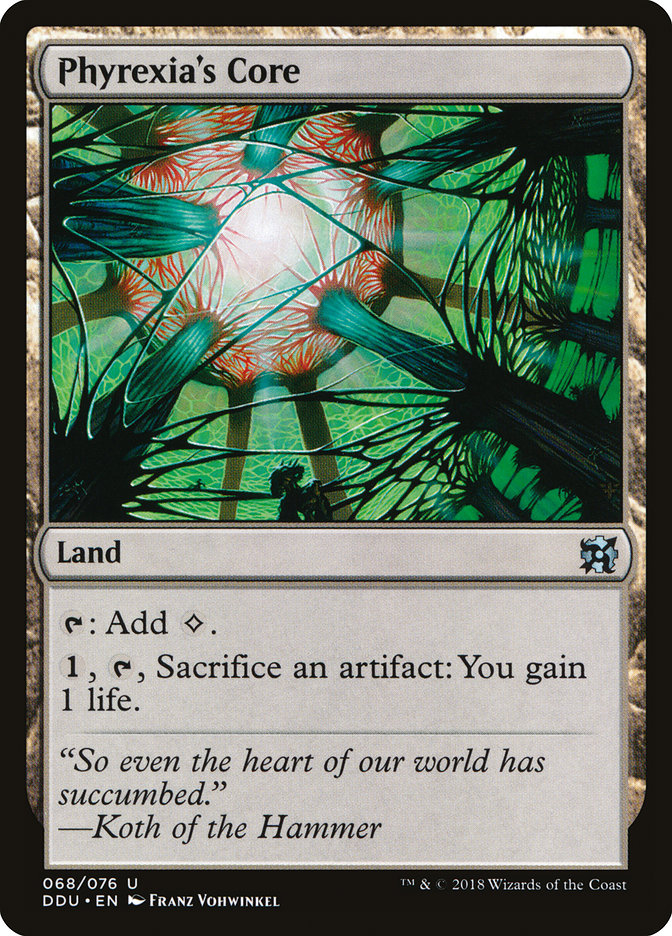 Núcleo de Phyrexia / Phyrexia's Core - Magic: The Gathering - MoxLand