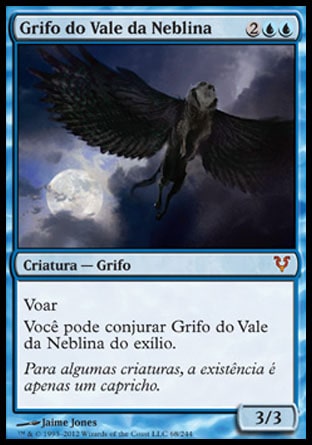 Grifo do Vale da Neblina / Misthollow Griffin - Magic: The Gathering - MoxLand