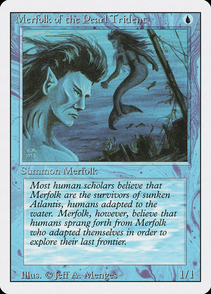 Tritões do Tridente Perolado / Merfolk of the Pearl Trident - Magic: The Gathering - MoxLand