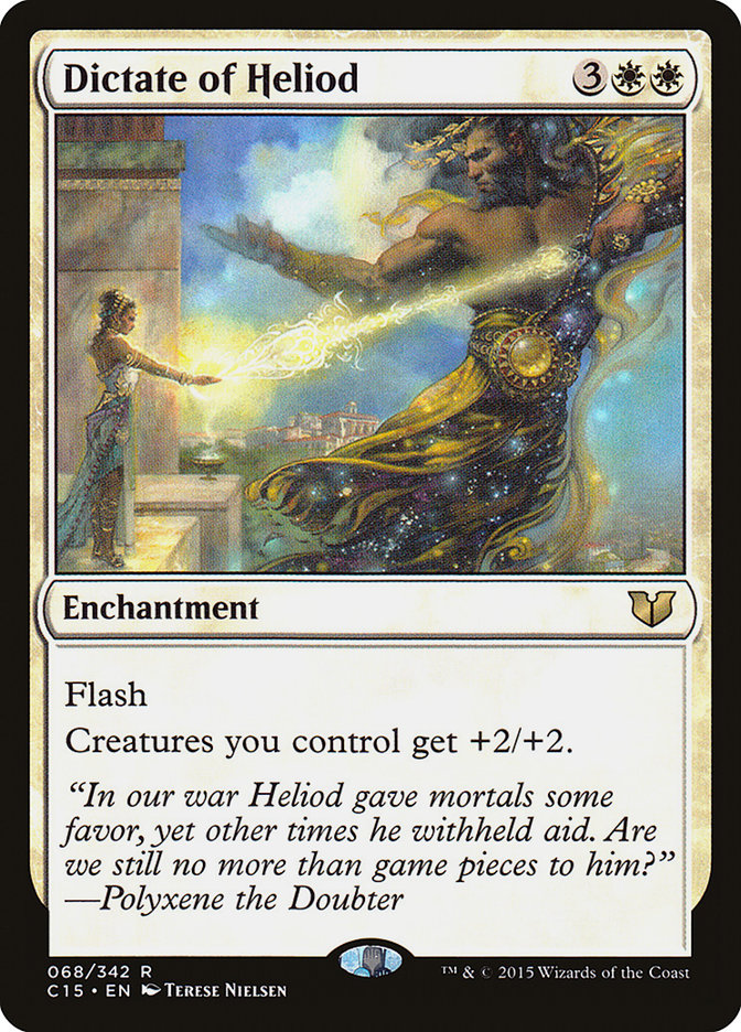 Decreto de Heliode / Dictate of Heliod - Magic: The Gathering - MoxLand