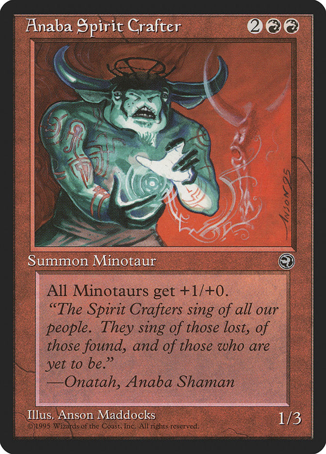 Artesão Espiritual de Anaba / Anaba Spirit Crafter - Magic: The Gathering - MoxLand