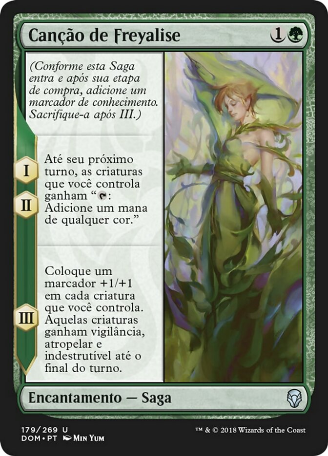 Canção de Freyalise / Song of Freyalise - Magic: The Gathering - MoxLand