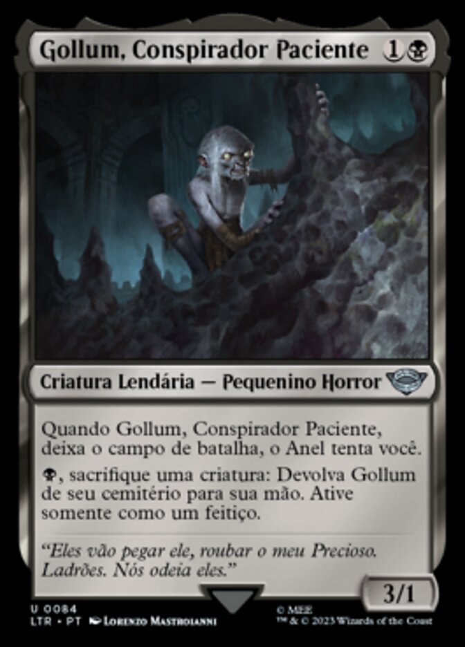 Gollum, Conspirador Paciente / Gollum, Patient Plotter - Magic: The Gathering - MoxLand