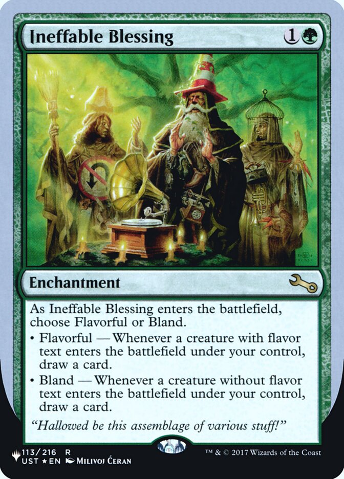 Ineffable Blessing - Magic: The Gathering - MoxLand