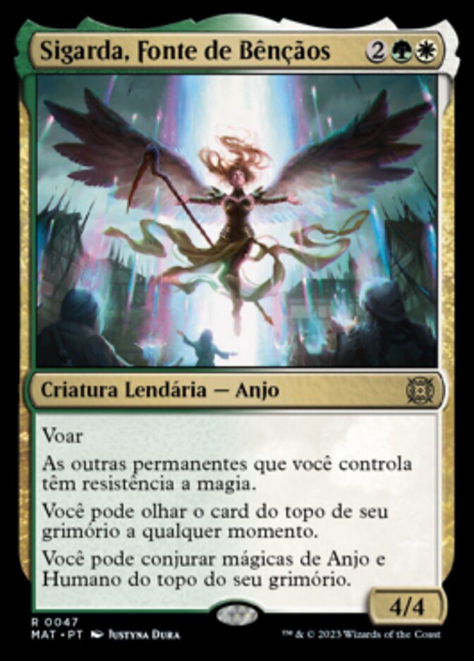 Sigarda, Fonte de Bênçãos / Sigarda, Font of Blessings - Magic: The Gathering - MoxLand