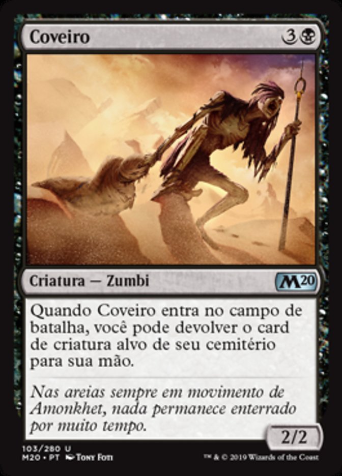 Coveiro / Gravedigger - Magic: The Gathering - MoxLand