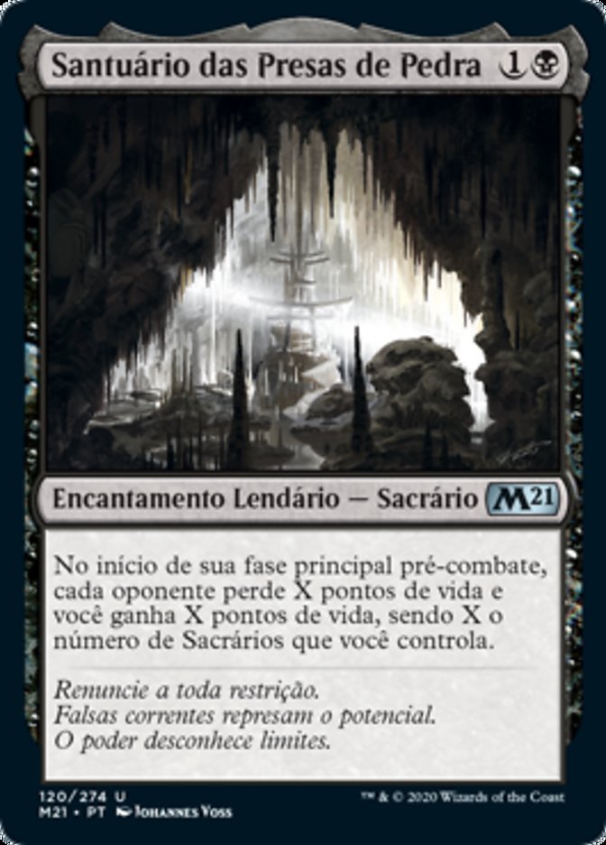 Santuário das Presas de Pedra / Sanctum of Stone Fangs - Magic: The Gathering - MoxLand