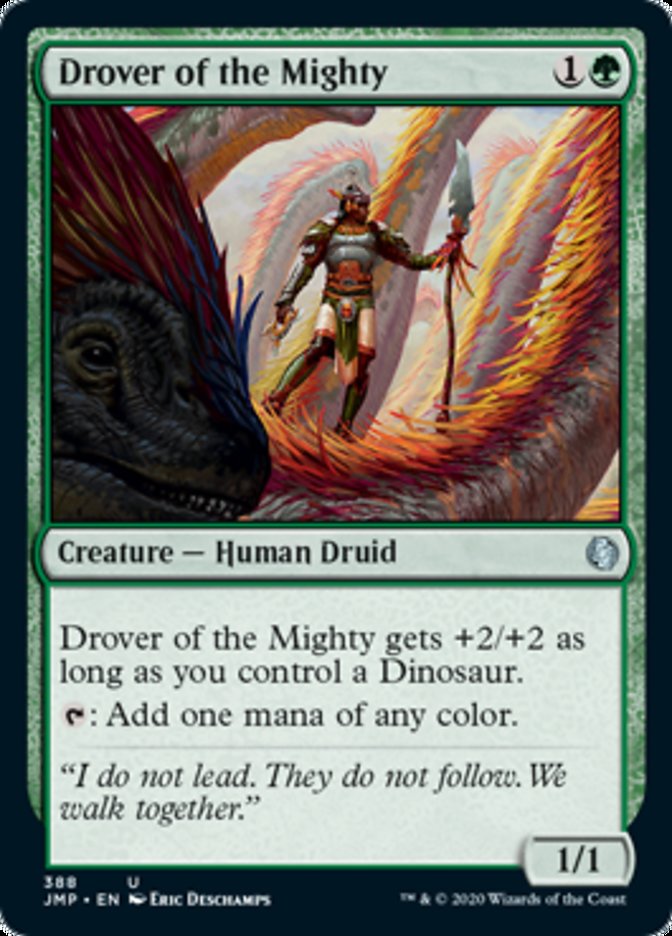 Tropeiro do Poderoso / Drover of the Mighty - Magic: The Gathering - MoxLand