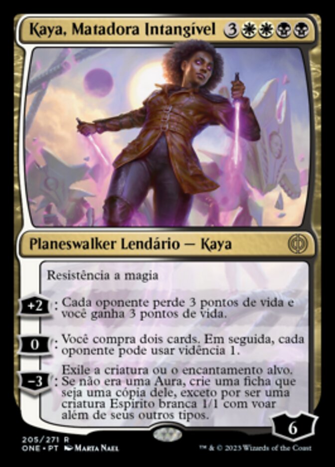 Kaya, Matadora Intangível / Kaya, Intangible Slayer - Magic: The Gathering - MoxLand