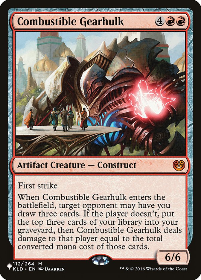 Mecanotitã Combustível / Combustible Gearhulk - Magic: The Gathering - MoxLand