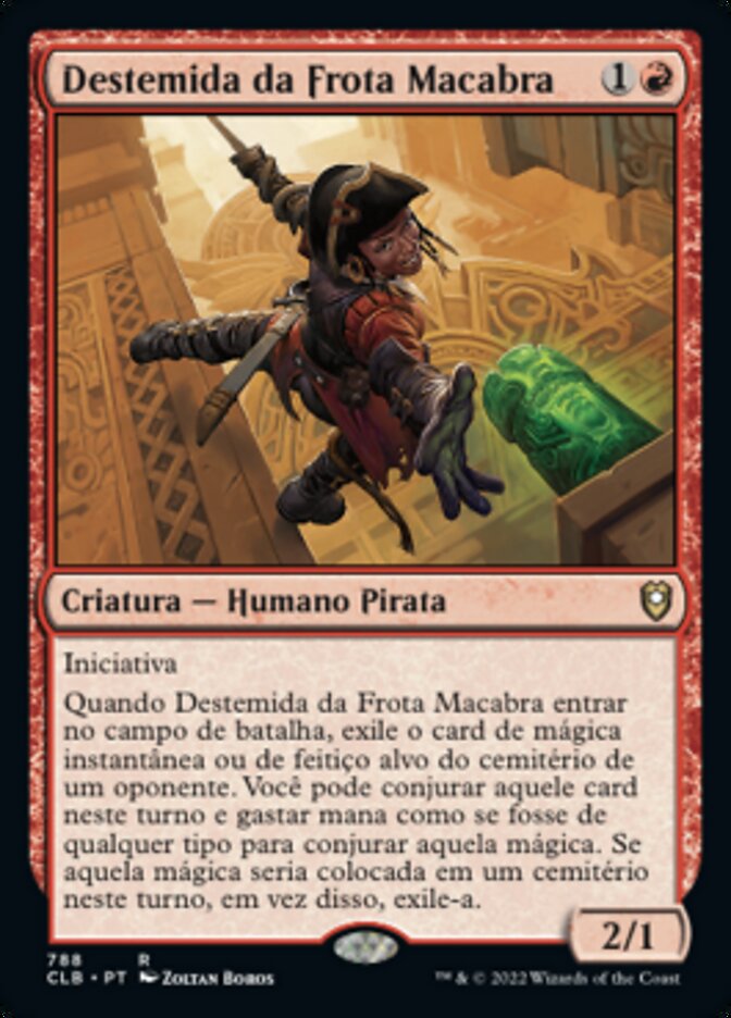 Destemida da Frota Macabra / Dire Fleet Daredevil - Magic: The Gathering - MoxLand