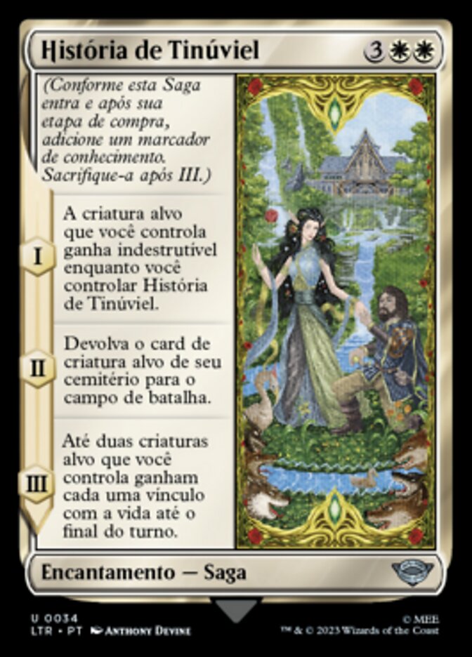 História de Tinúviel / Tale of Tinúviel - Magic: The Gathering - MoxLand