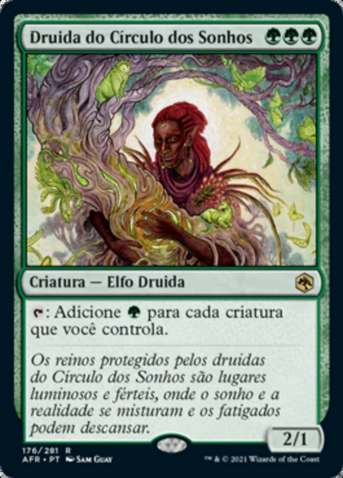 Druida do Círculo dos Sonhos / Circle of Dreams Druid - Magic: The Gathering - MoxLand