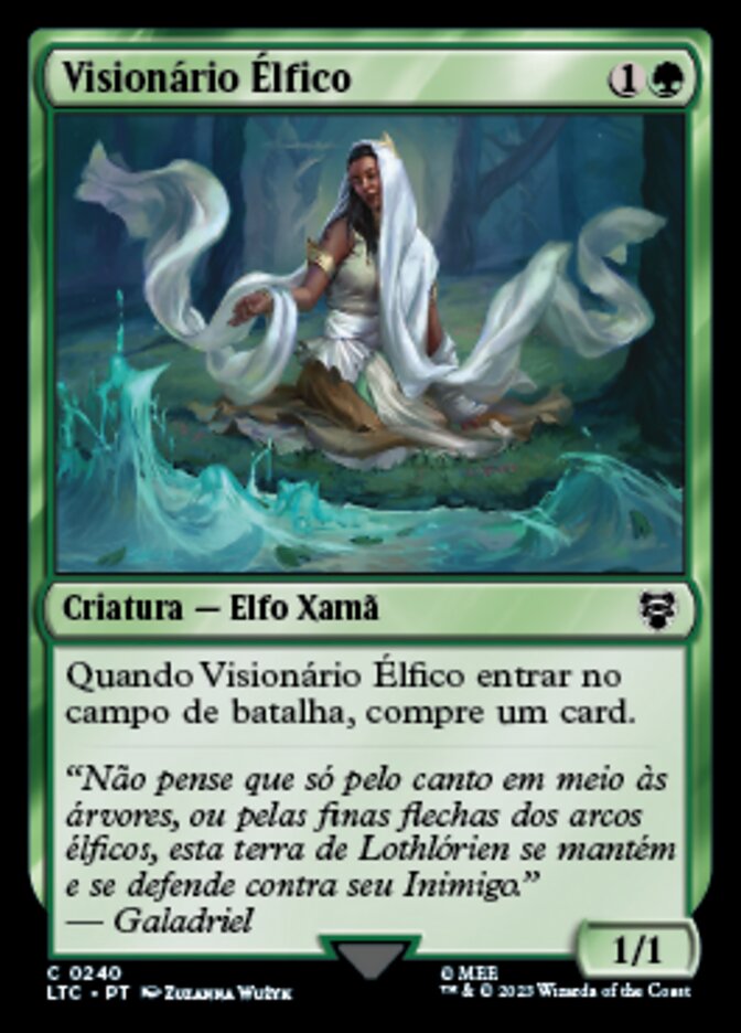 Visionário Élfico / Elvish Visionary - Magic: The Gathering - MoxLand