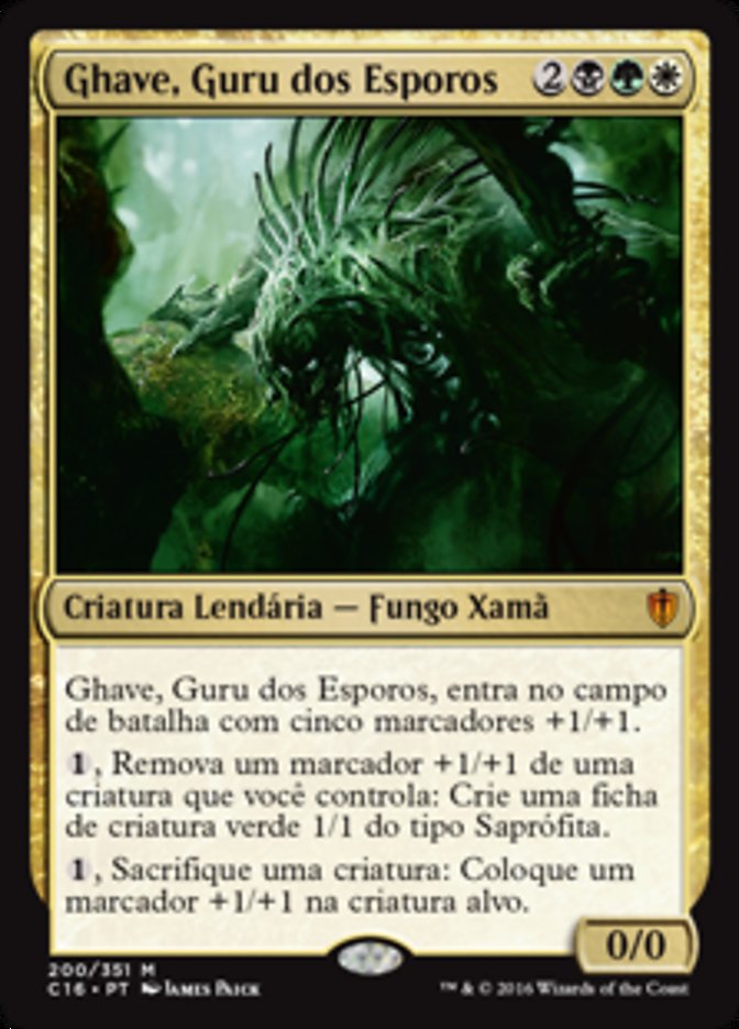Ghave, Guru dos Esporos / Ghave, Guru of Spores - Magic: The Gathering - MoxLand
