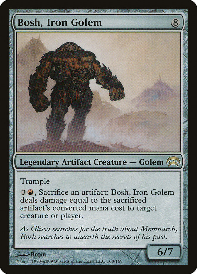 Bosh, Golem de Ferro / Bosh, Iron Golem - Magic: The Gathering - MoxLand