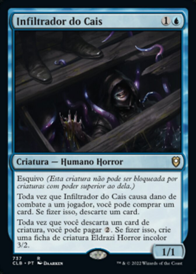 Infiltrador do Cais / Wharf Infiltrator - Magic: The Gathering - MoxLand