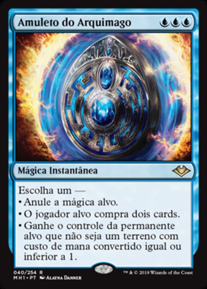 Amuleto do Arquimago / Archmage's Charm - Magic: The Gathering - MoxLand