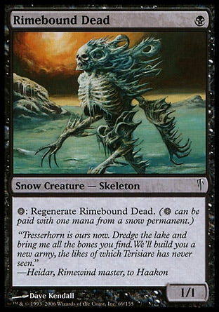 Morto Manto-Gélido / Rimebound Dead - Magic: The Gathering - MoxLand