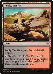 Poço de Piche Rochoso / Rocky Tar Pit - Magic: The Gathering - MoxLand