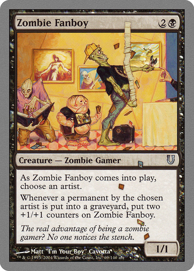 Zombie Fanboy - Magic: The Gathering - MoxLand