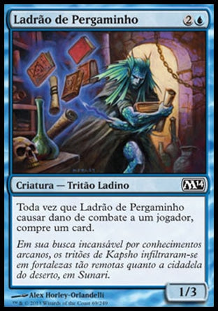 Ladrão de Pergaminho / Scroll Thief - Magic: The Gathering - MoxLand