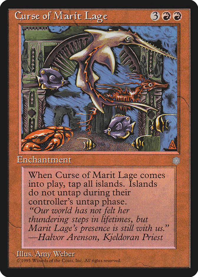 Maldição de Marit Lage / Curse of Marit Lage - Magic: The Gathering - MoxLand
