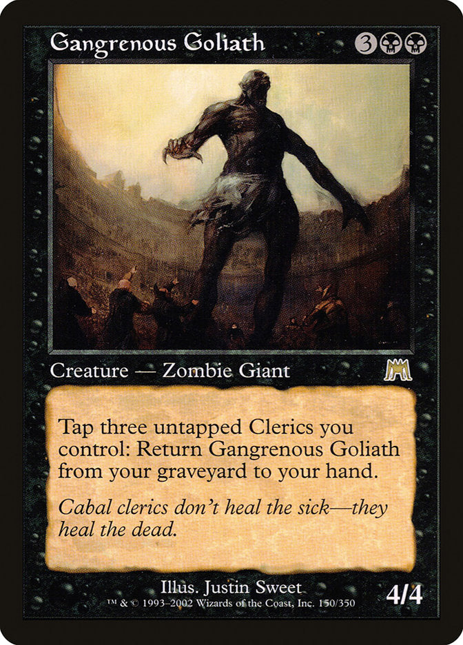 Golias Gangrenoso / Gangrenous Goliath - Magic: The Gathering - MoxLand