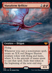 Dragão Avérneo Manaforme / Manaform Hellkite - Magic: The Gathering - MoxLand