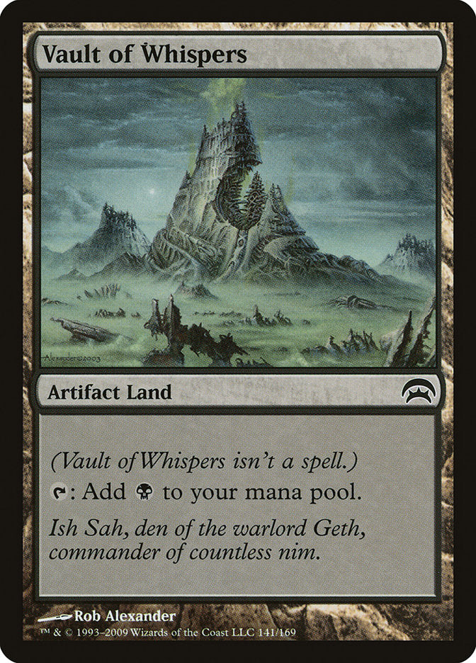 Câmara de Sussurros / Vault of Whispers - Magic: The Gathering - MoxLand