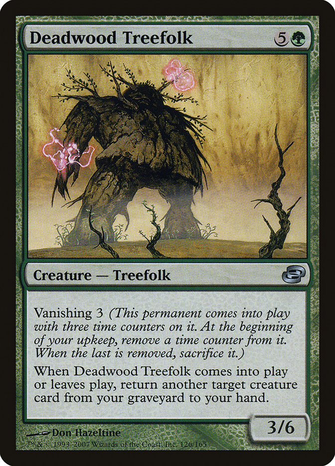 Ent da Floresta Morta / Deadwood Treefolk - Magic: The Gathering - MoxLand