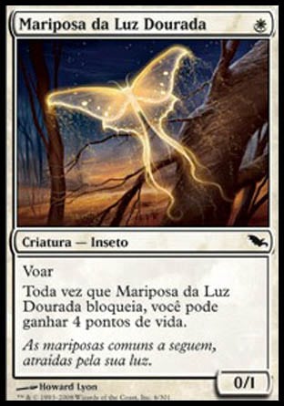 Mariposa da Luz Dourada / Goldenglow Moth - Magic: The Gathering - MoxLand