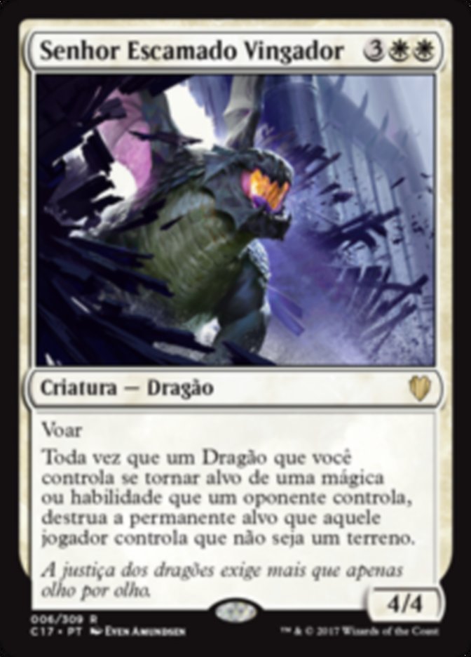 Senhor Escamado Vingador / Scalelord Reckoner - Magic: The Gathering - MoxLand