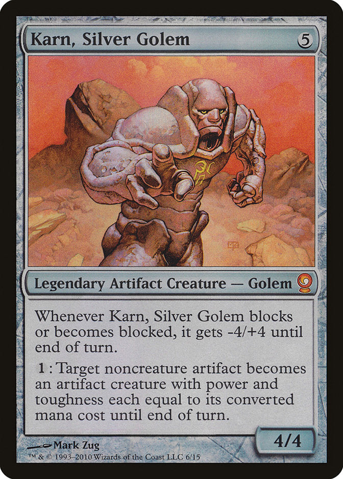 Karn, Golem de Prata / Karn, Silver Golem - Magic: The Gathering - MoxLand