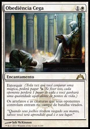 Obediência Cega / Blind Obedience - Magic: The Gathering - MoxLand