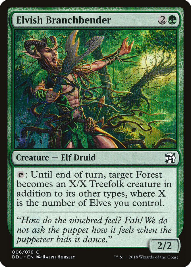 Entorta-Galho Élfico / Elvish Branchbender - Magic: The Gathering - MoxLand