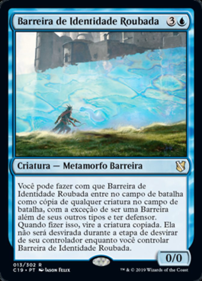 Barreira de Identidade Roubada / Wall of Stolen Identity - Magic: The Gathering - MoxLand