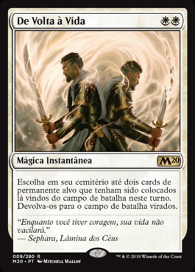 De Volta à Vida / Brought Back - Magic: The Gathering - MoxLand