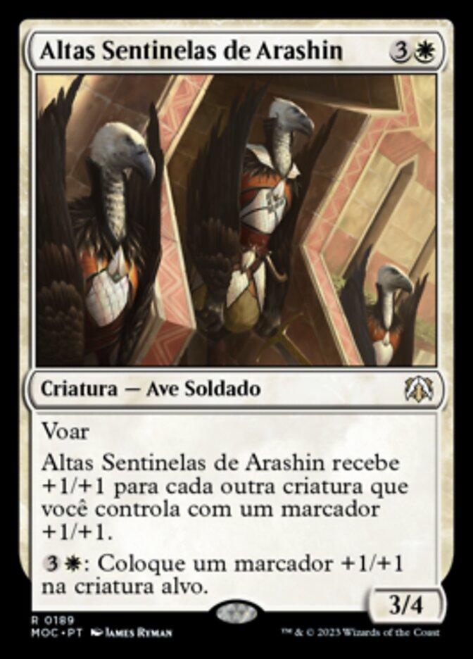 Altas Sentinelas de Arashin / High Sentinels of Arashin - Magic: The Gathering - MoxLand